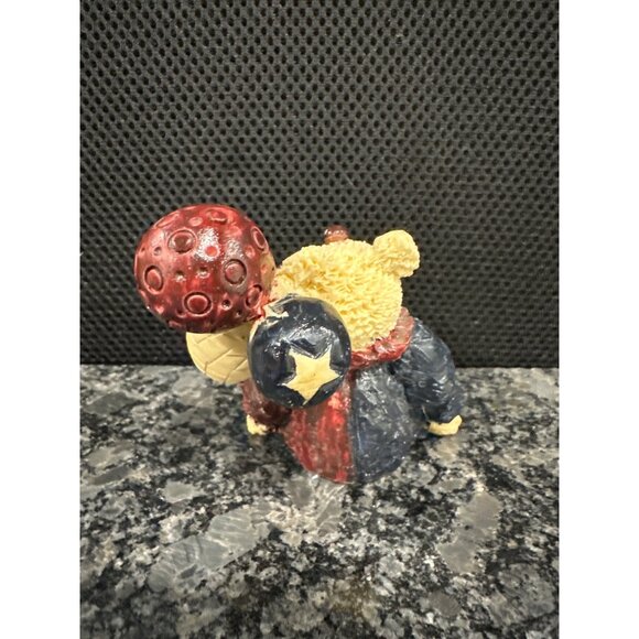 Vintage Shelly Bear Happy Birthday Figurine with Balloons & Cake Limited Edition - Picture 8 of 9